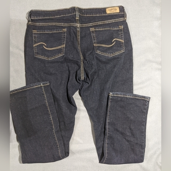 Levi Strauss‎ Signature mid rise dark wash jeans size 14 - Picture 1 of 6